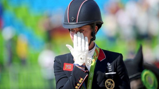 Campioana olimpică Charlotte Dujardin, suspendată pentru biciurea calului