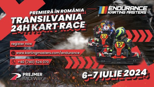 Brașovul va găzdui prima cursă de karting de 24 de ore din România
