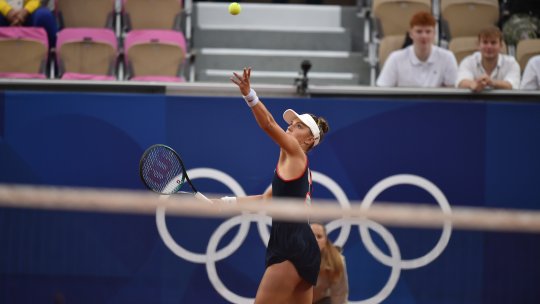 Jaqueline Cristian, după victoria la debutul olimpic: Am încercat să nu mă gândesc la scor, doar să mă bucur că joc la Olimpiadă | AUDIO