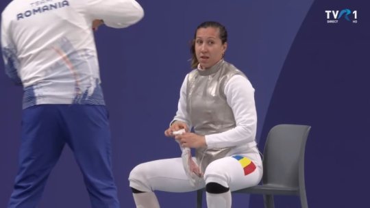 JO Paris 2024: Mălina Călugăreanu, eliminată în optimile de floretă