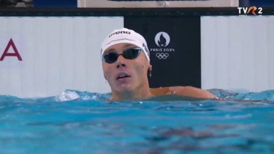 JO Paris 2024: David Popovici, în finala probei de 200 metri liber