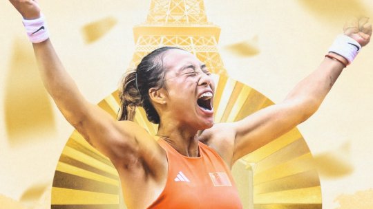 JO Paris 2024: Chinezoaica Qinwen Zheng, campioană olimpică la tenis