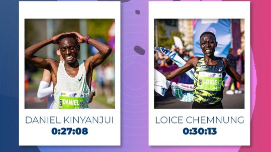 Brașov Running Festival: Atleții kenyeni au câștigat probele vedetă