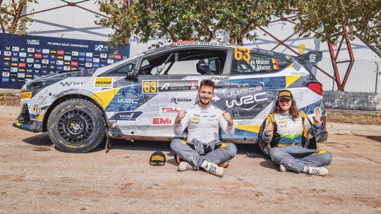 Piloții juniori Norbert și Francesca Maior, vicecampioni mondiali
