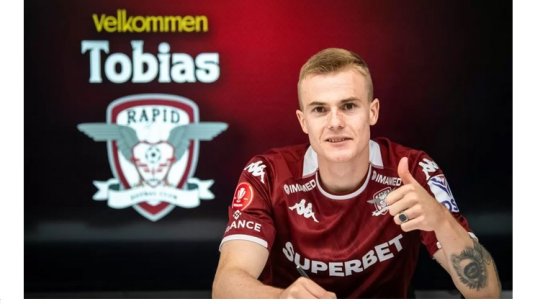 Norvegianul Tobias Christensen, la Rapid