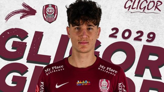 Răzvan Gligor rămâne la CFR Cluj până în 2029