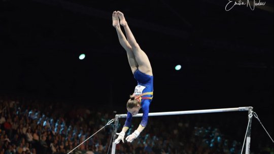 Ana Bărbosu, medaliată cu bronz european la paralele inegale