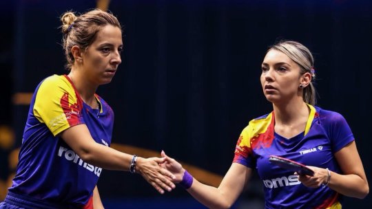 Europenele de tenis de masă: Elizabeta Samara și Bernadette Szocs, medaliate cu bronz la dublu feminin