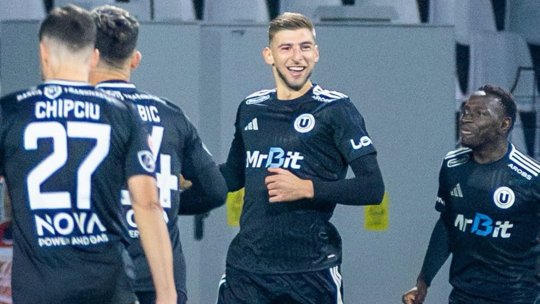 SuperLiga, etapa 13: Corvinul Hunedoara - Universitatea Cluj, scor 0-3