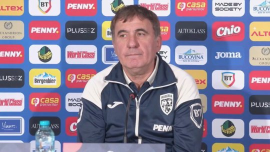 Selecționerul Hagi, înaintea meciului cu Suedia: Suntem conștienți că trebuie să câștigăm | VIDEO