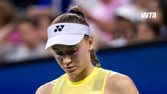 Rîbakina, învinsă surprinzător la primul meci ca lider WTA