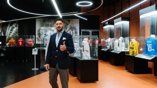 Cariera lui Ciprian Marica, celebrată printr-o expoziție la Muzeul Fotbalului din București