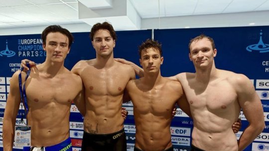 Europenele de natație: Ştafeta de 4x100 m mixt a României stabilește un nou record naţional