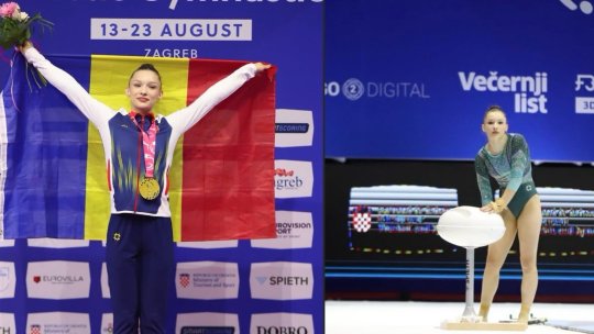 Gimnastică: Aniela Tudor, campioană europeană la sărituri în concursul junioarelor