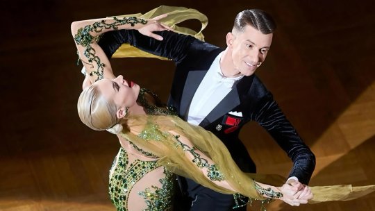 Dans sportiv: Rareş Cojoc şi Andreea Matei, campioni la Stuttgart | VIDEO
