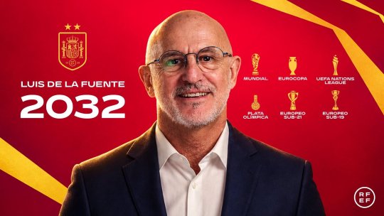 Luis de la Fuente își prelungește contractul cu naționala Spaniei