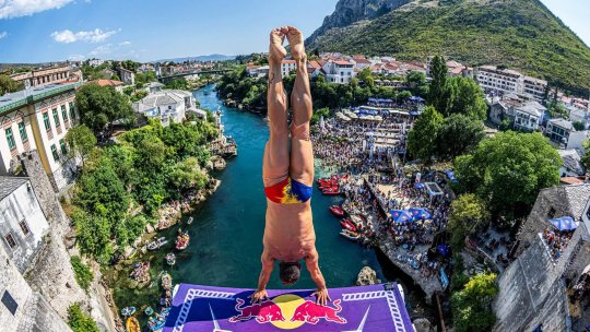 Red Bull Cliff Diving 2026: Constantin Popovici, locul 3 în ultima etapă şi în clasamentul general