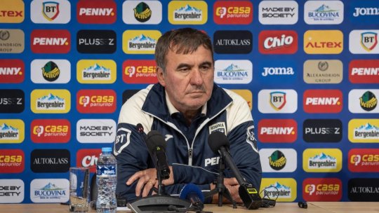 Selecționerul Gheorghe Hagi, după înfrângerea cu Bosnia: Primul vinovat sunt eu, îmi asum