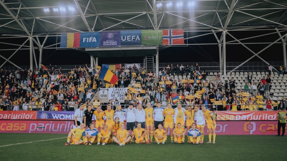 Fotbal feminin: România, învinsă de Norvegia cu 2-0 în prima manșă a play-off-ului pentru CM 2027